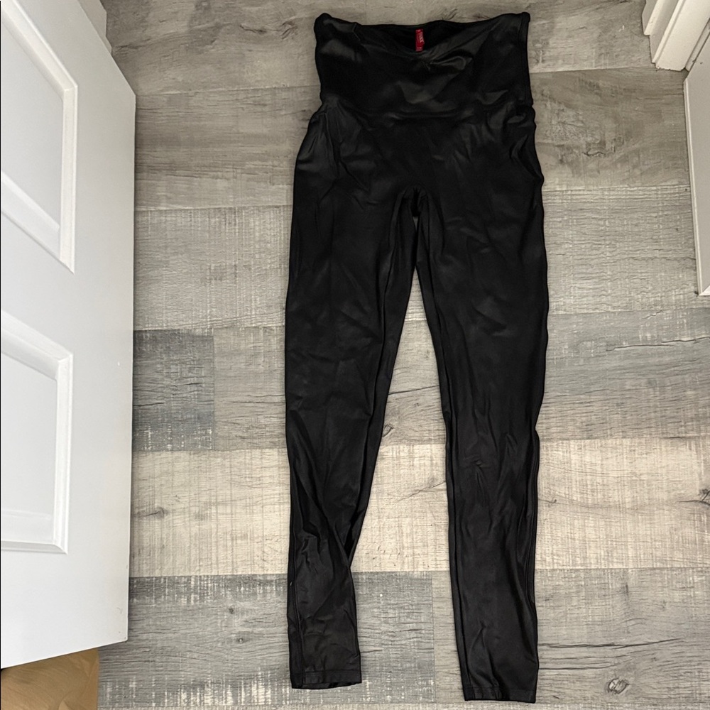 SPANX Black High-Waisted Leggings